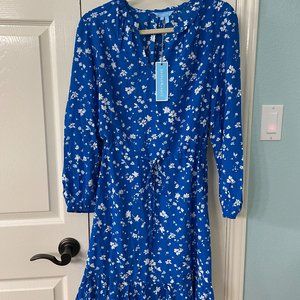 Draper James Floral Popover Dress